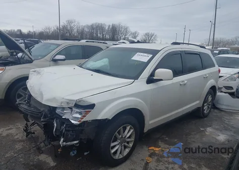 2016 Dodge Journey Sxt z USA, uszkodzony, nr VIN 3C4PDCBB9GT181082